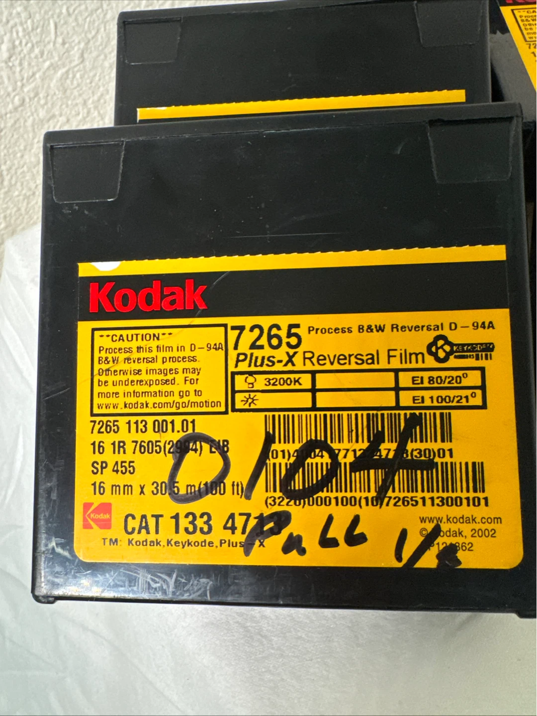 Kodak 7265 Plus-X Reversal Film - photo 3