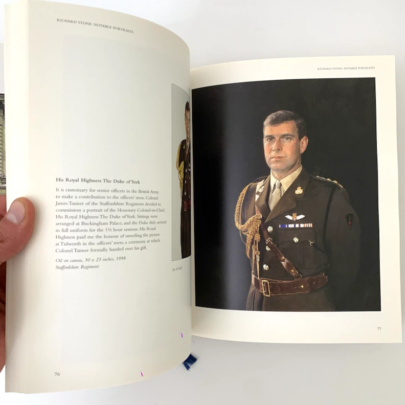 Notable Portraits Richard Stone Fine Art Hardcover Book - photo 4
