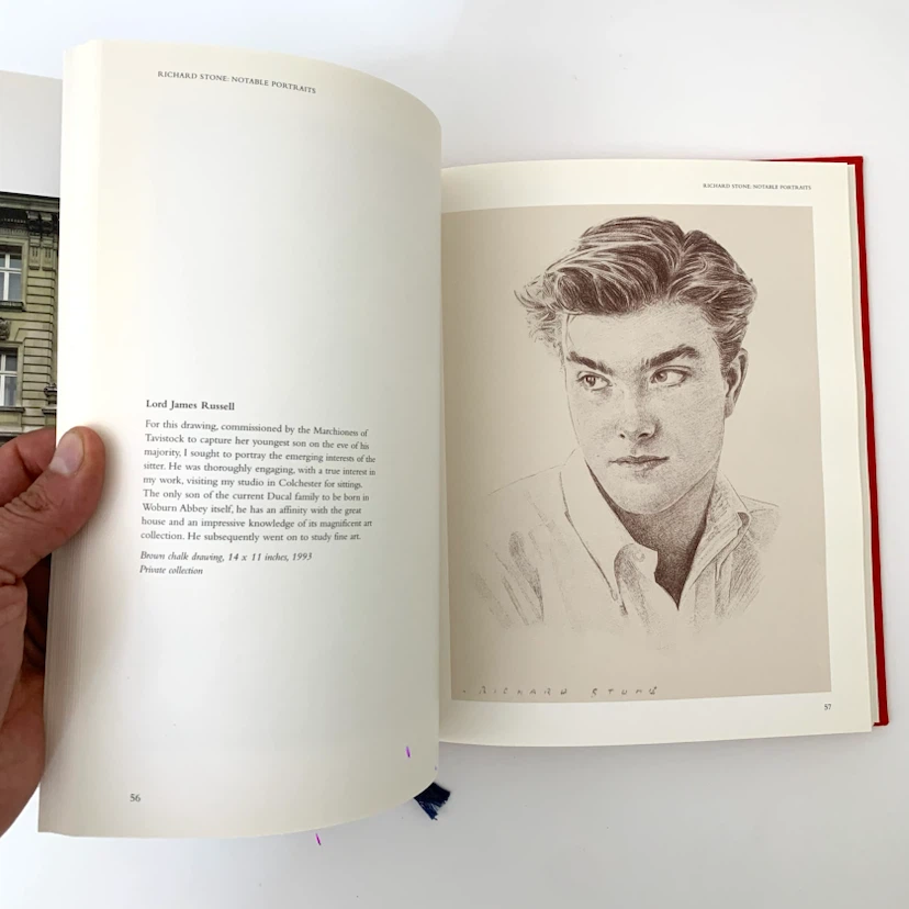 Notable Portraits Richard Stone Fine Art Hardcover Book - photo 5