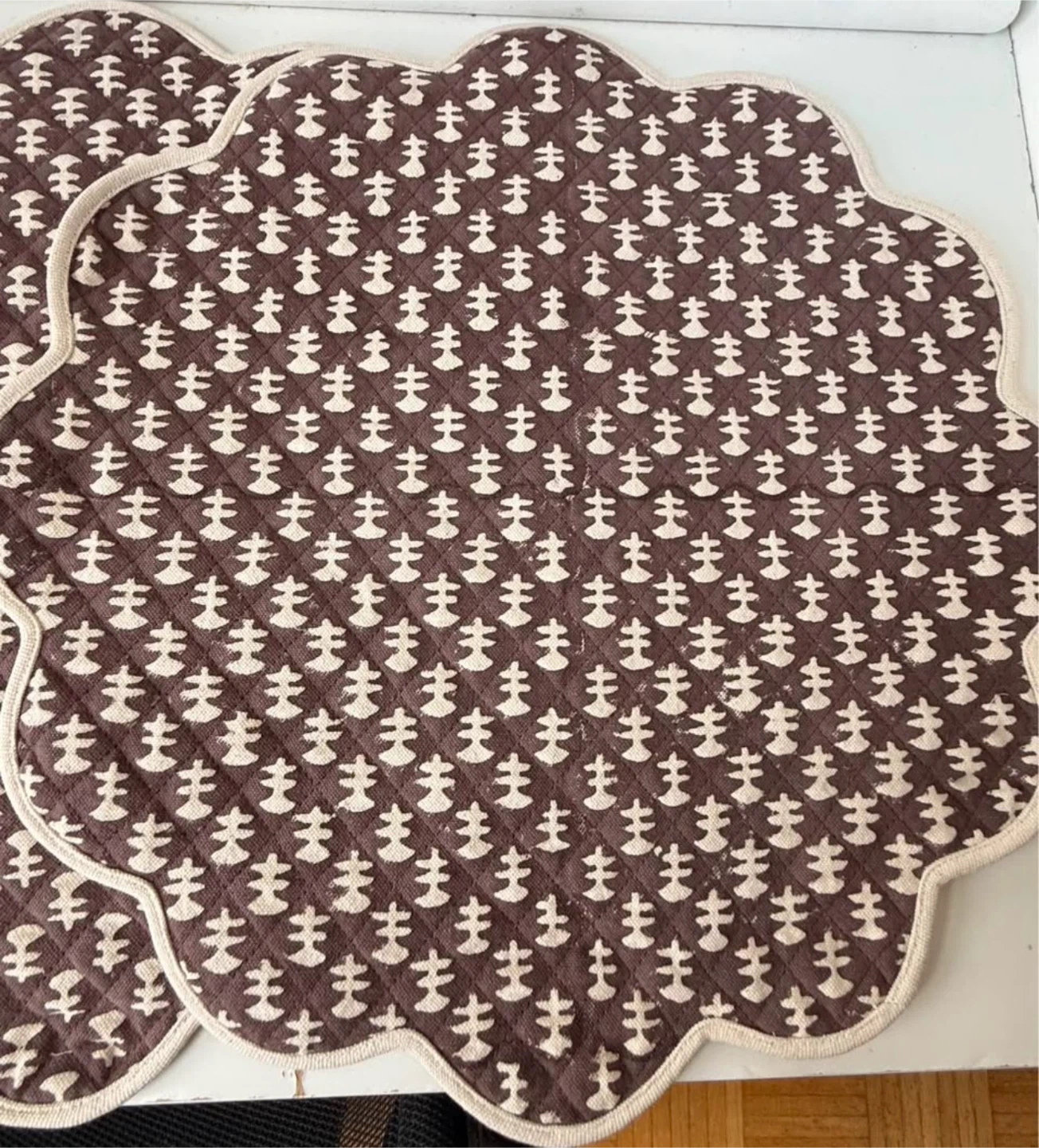 Set of 4 Quilted Placemats