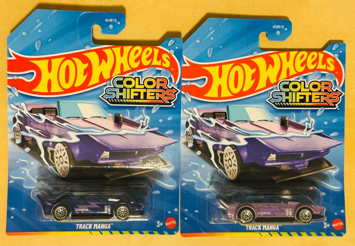 Hot Wheels Color Shifters Track Manga 2 Cars