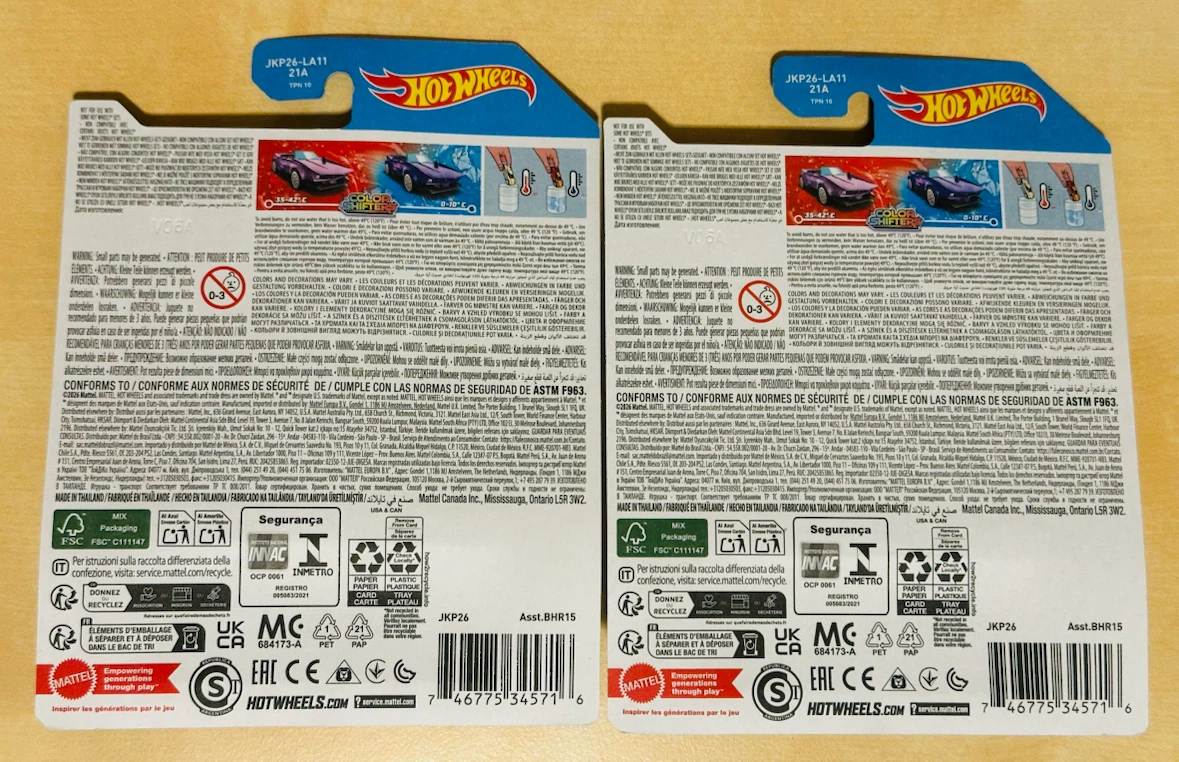 Hot Wheels Color Shifters Track Manga 2 Cars - photo 2