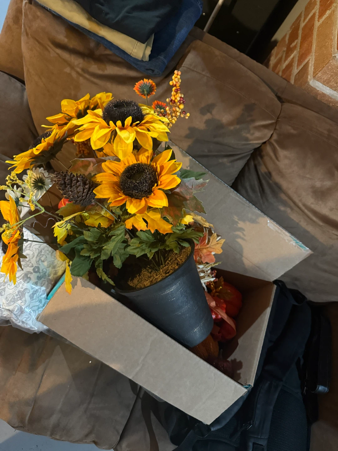 Fall Floral Arrangement and Decor