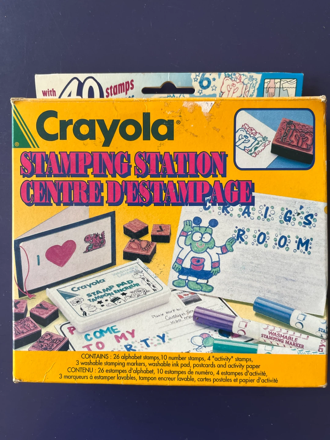 Crayola Stamping Station Set
