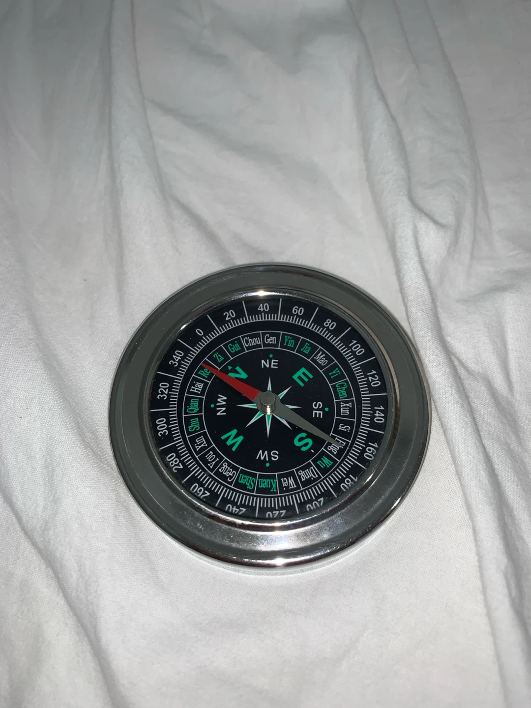 Vintage Metal Compass
