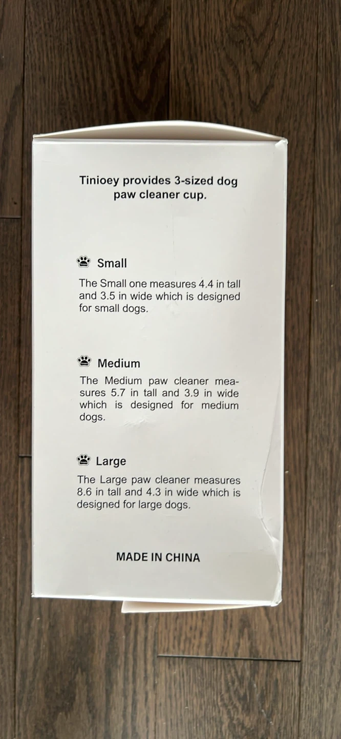 Tinioey Dog Paw Cleaner Cup with Brush and Towel - photo 4