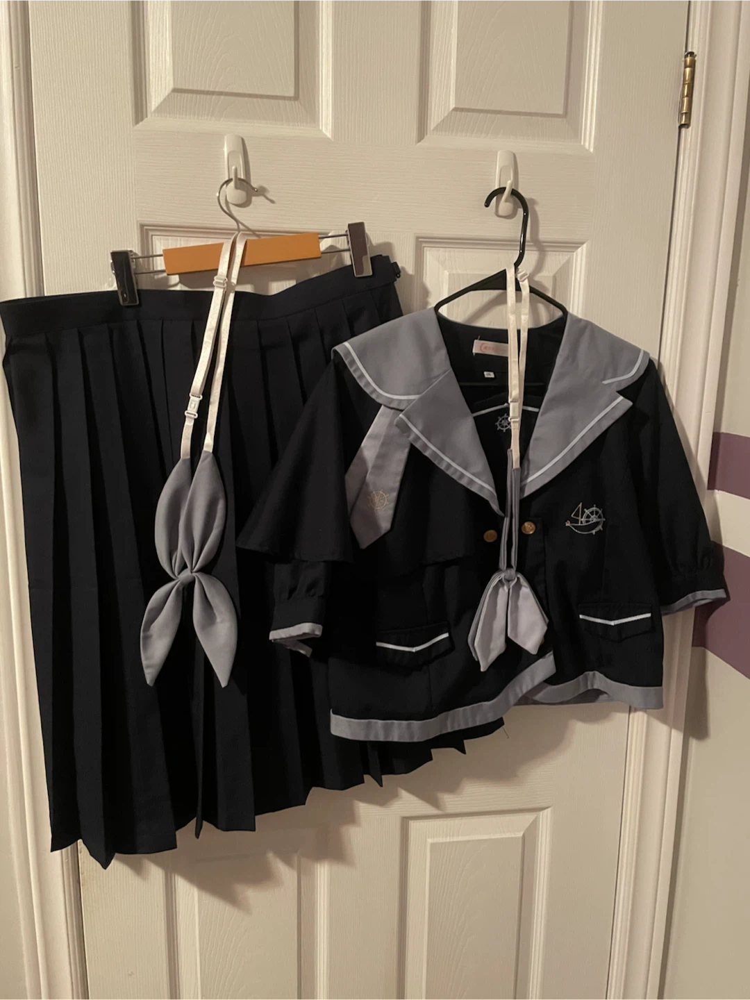 Sailor JK Uniform Skirt and Top Set - photo 3