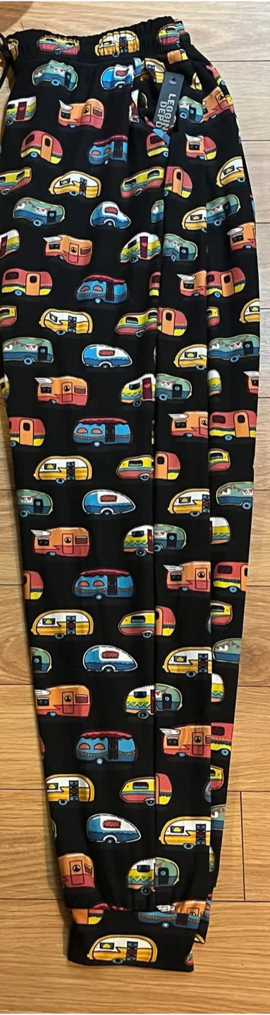 Joggers with Retro Camper Print - photo 2