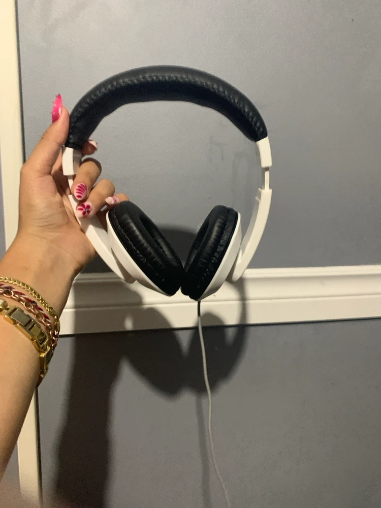 White Over-Ear Headphones