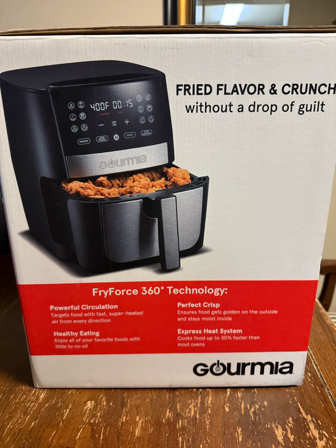 Gourmia 8-Quart Digital Air Fryer
