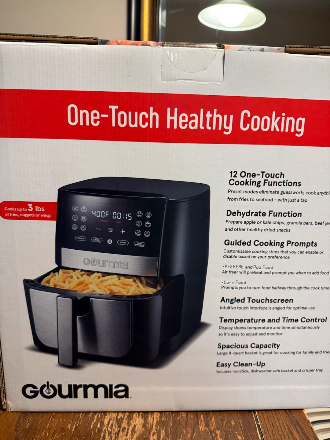 Gourmia 8-Quart Digital Air Fryer - photo 2