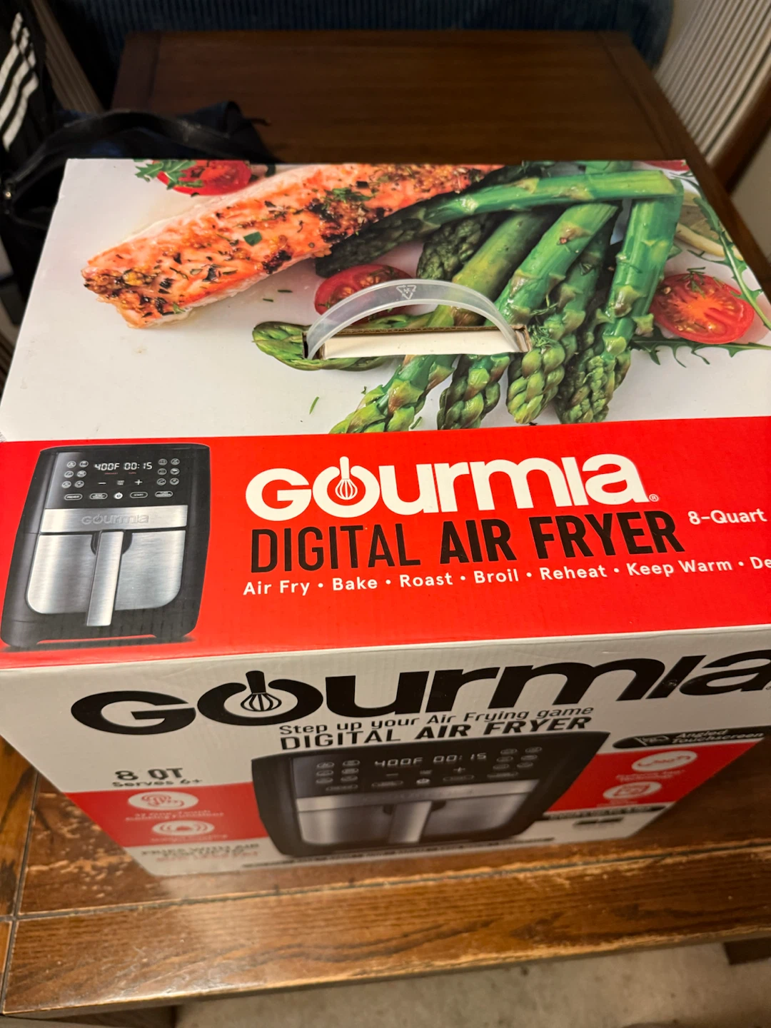 Gourmia 8-Quart Digital Air Fryer - photo 3