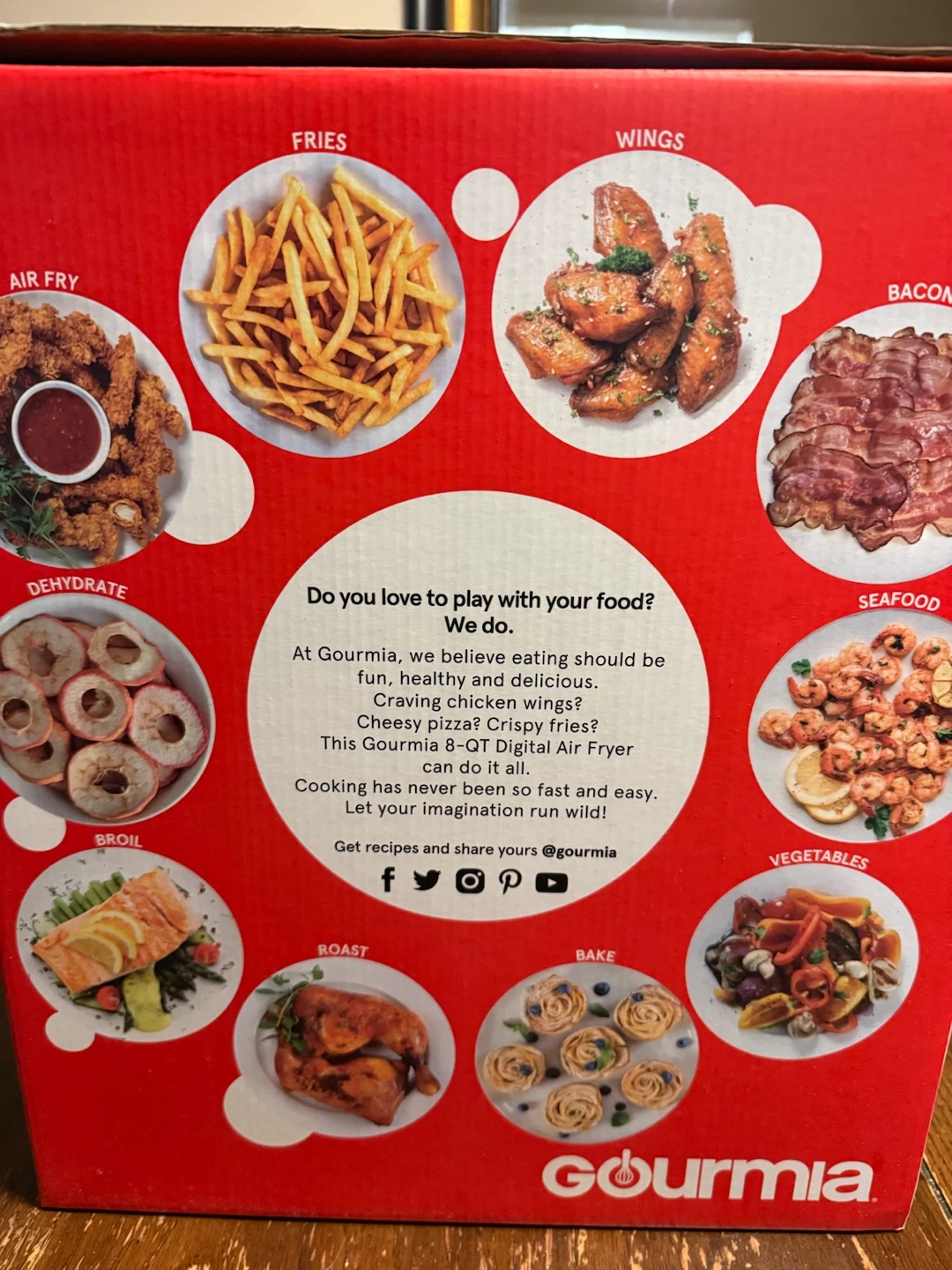Gourmia 8-Quart Digital Air Fryer - photo 4