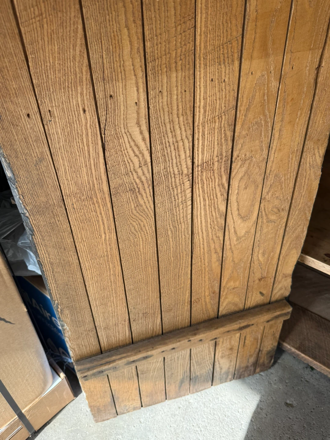 Vintage Wooden Cabinet with Doors - photo 4