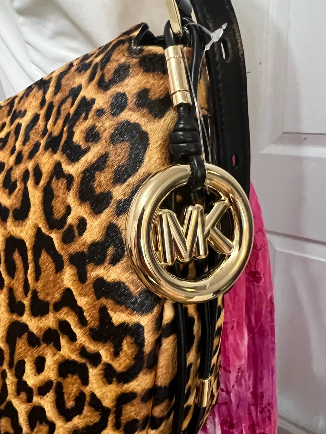 Michael Kors Nolita Leopard Print Shoulder Bag - photo 4