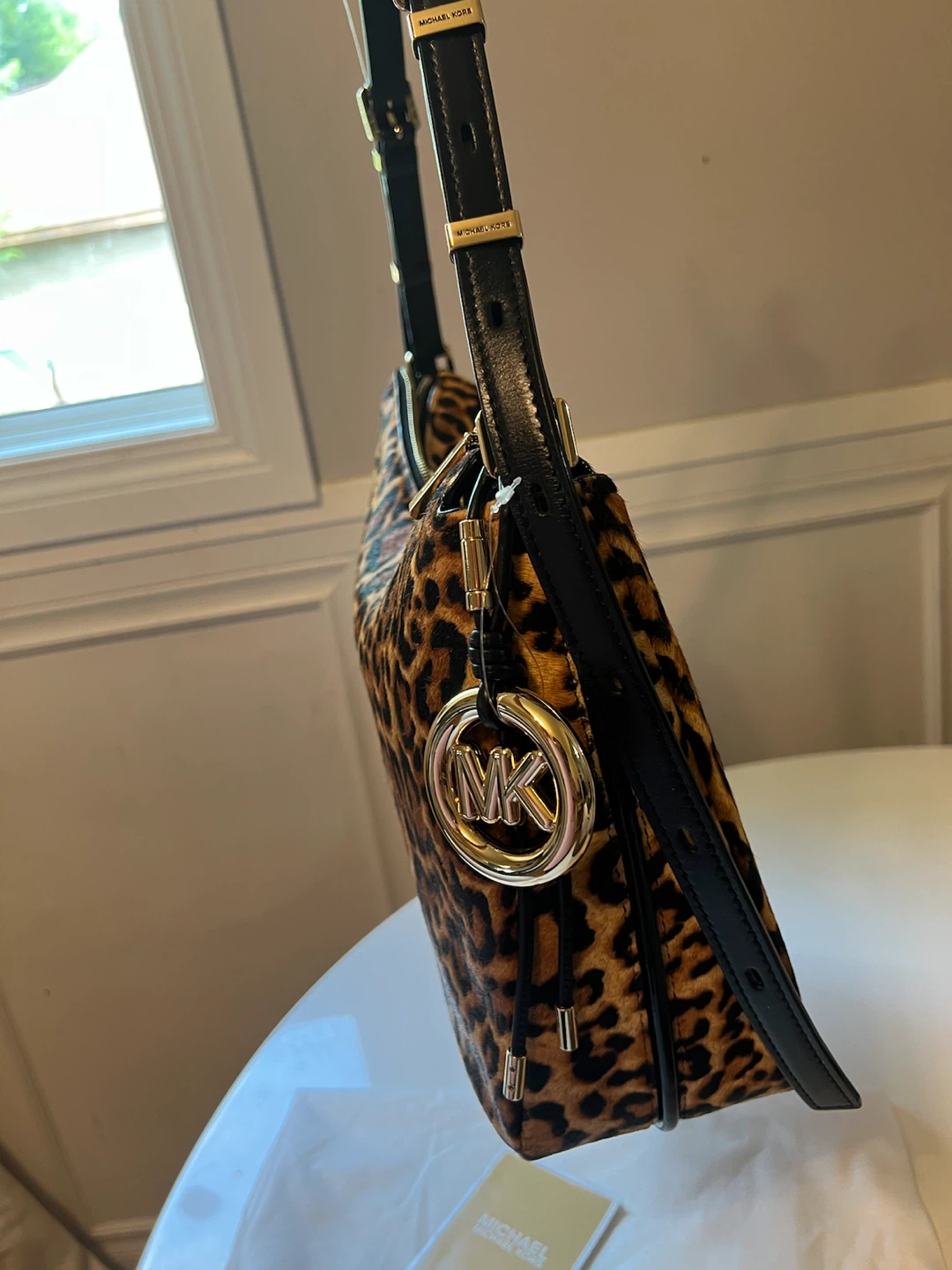 Michael Kors Nolita Leopard Print Shoulder Bag - photo 5