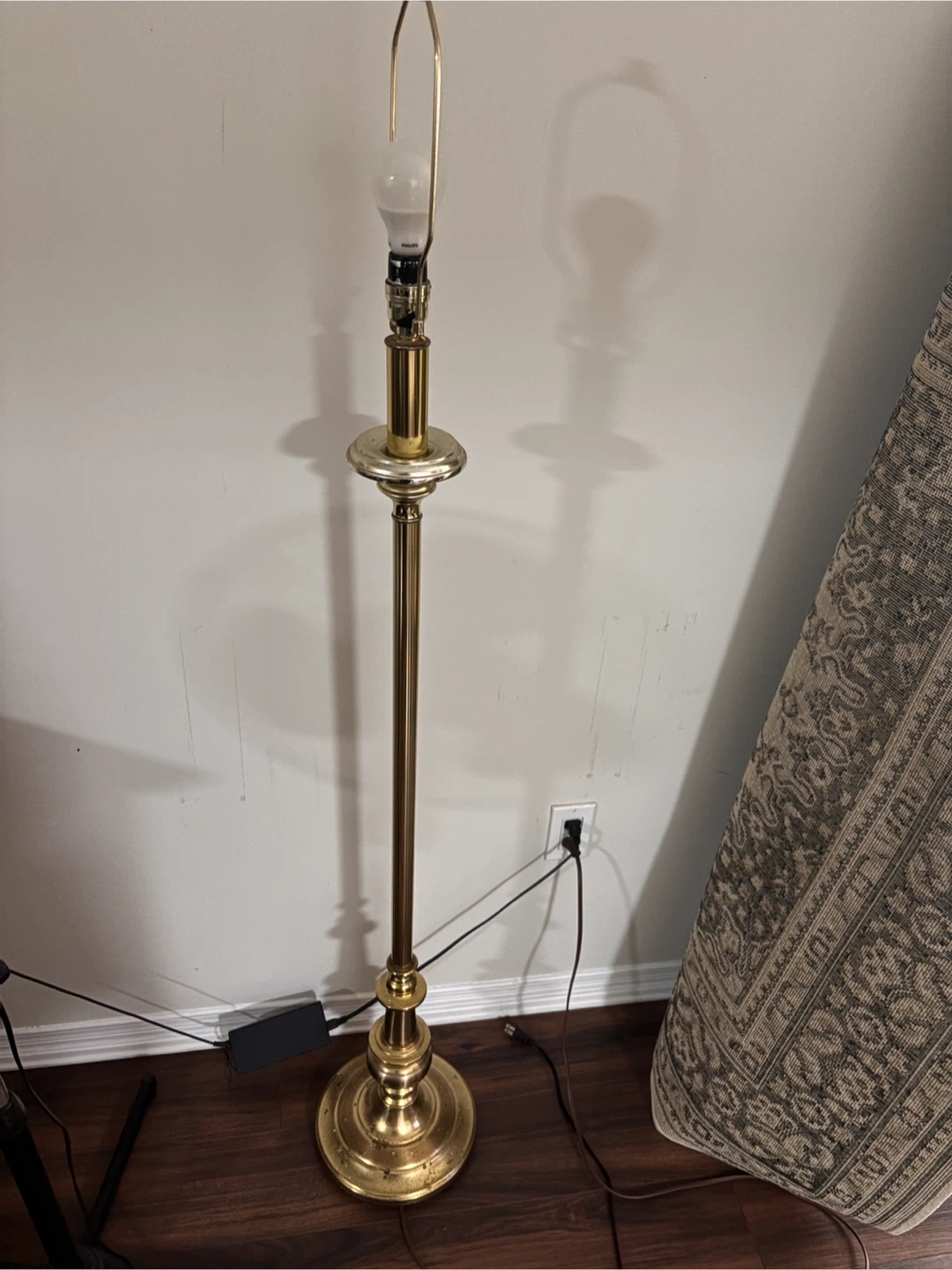 Brass Floor Lamp