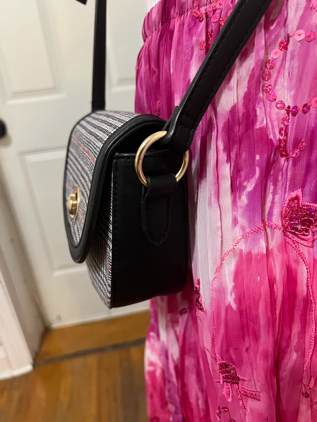 Plaid Crossbody Bag - photo 3