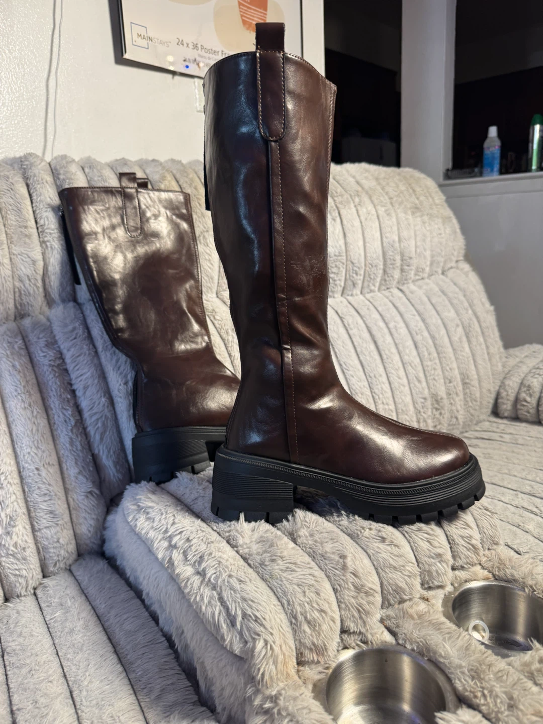 Brown Knee-High Boots - photo 2