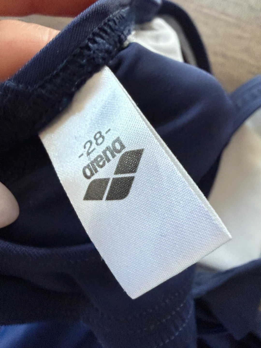 Arena Navy Girls Swimsuit - Size 28 - photo 3