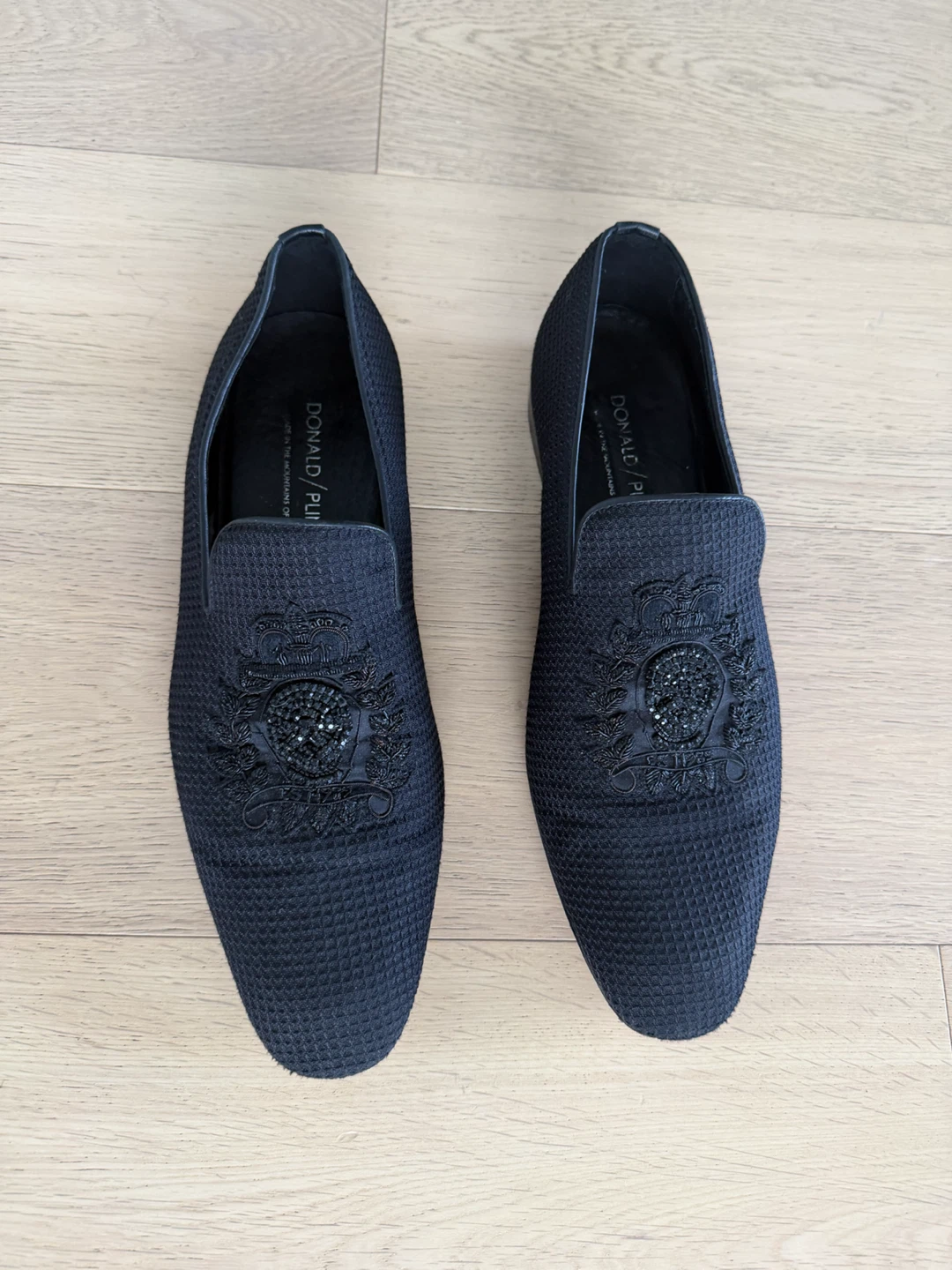 Donald Pliner Black Loafers Men's Size 11