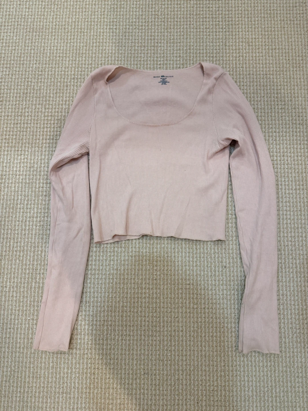 Brandy Melville Pink Crop Top
