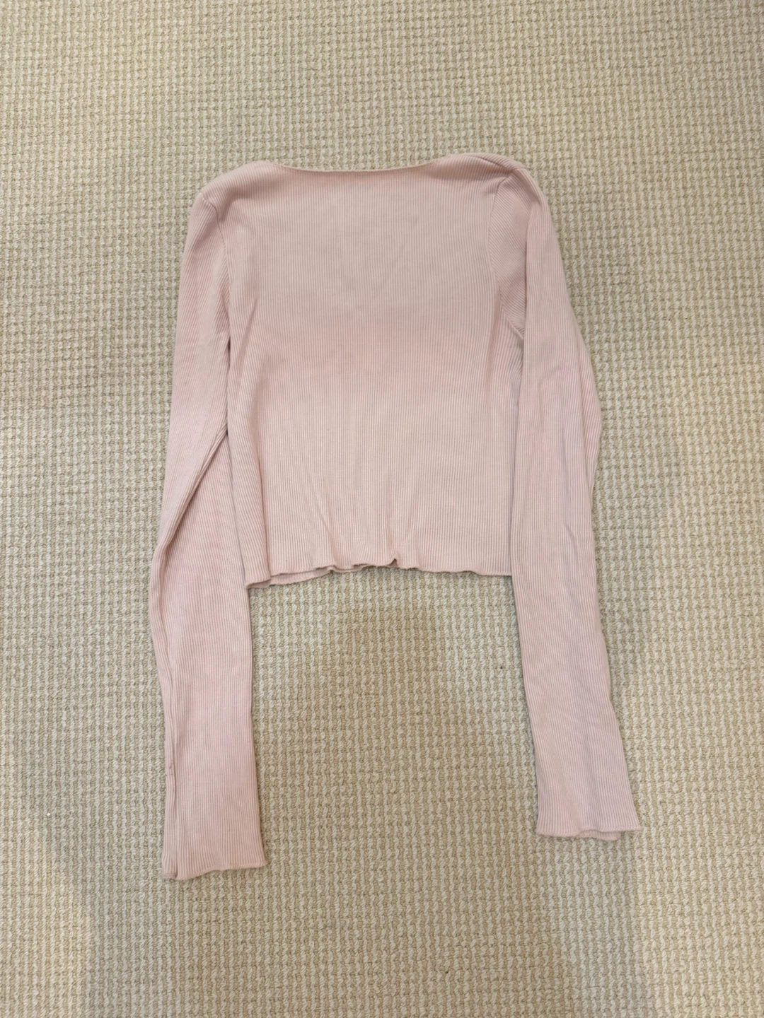 Brandy Melville Pink Crop Top - photo 2