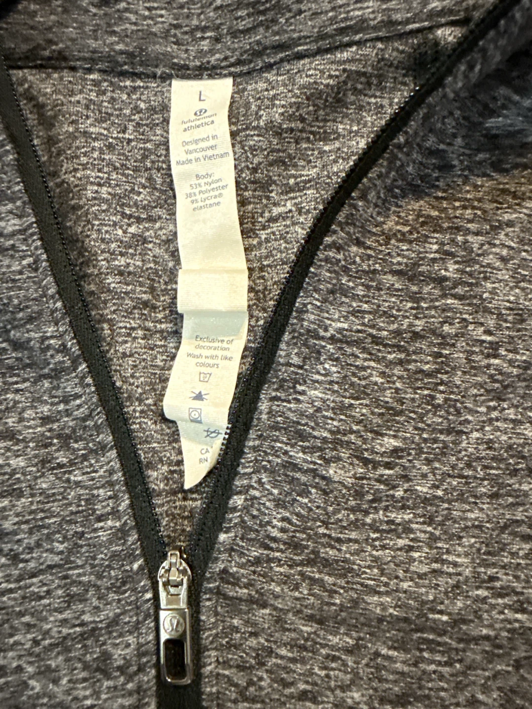 Lululemon Athletica Men's 1/4 Zip Hoodie - photo 4