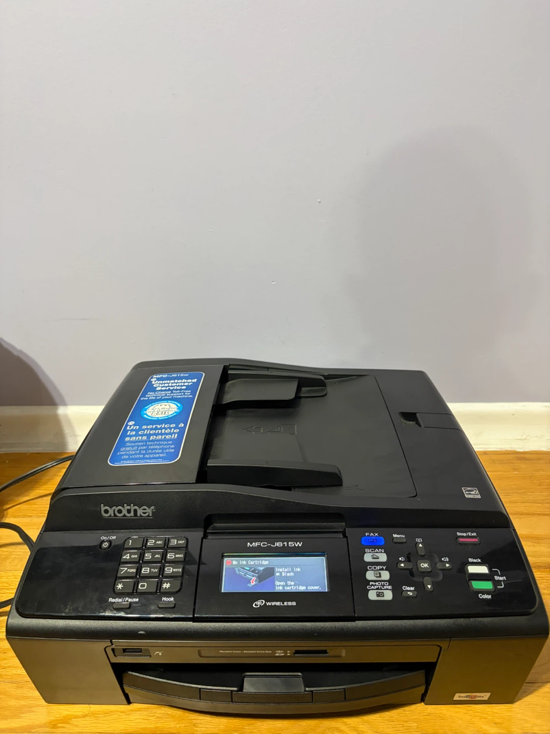 Brother MFC-J615W Wireless All-in-One Printer - photo 2