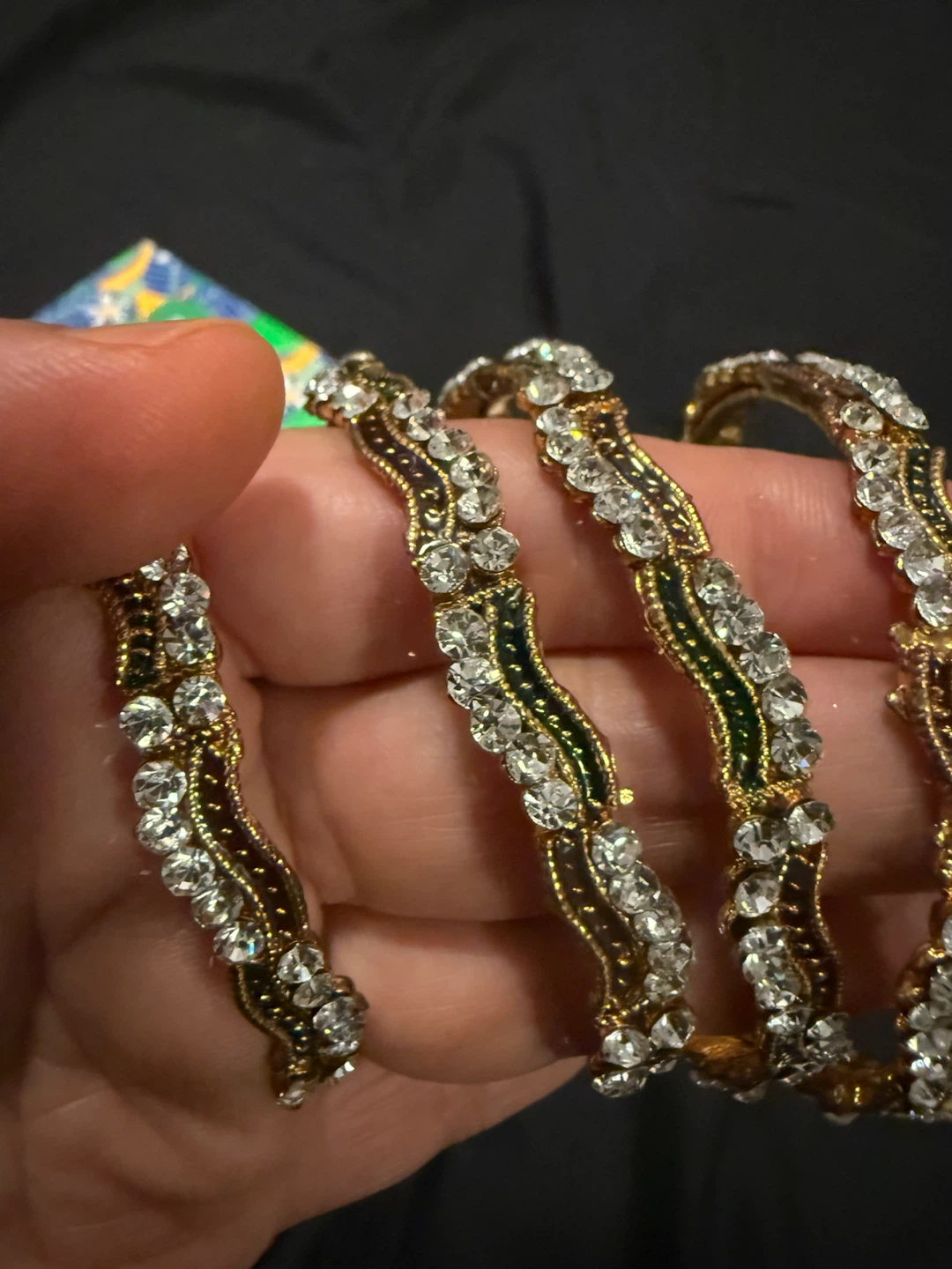 Set of 6 Embellished Bangles - photo 3
