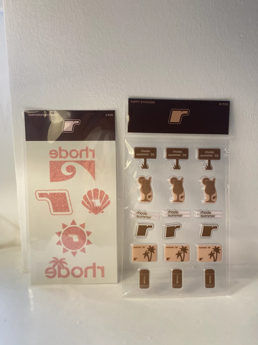 Rhode temporary tattoo and stickers