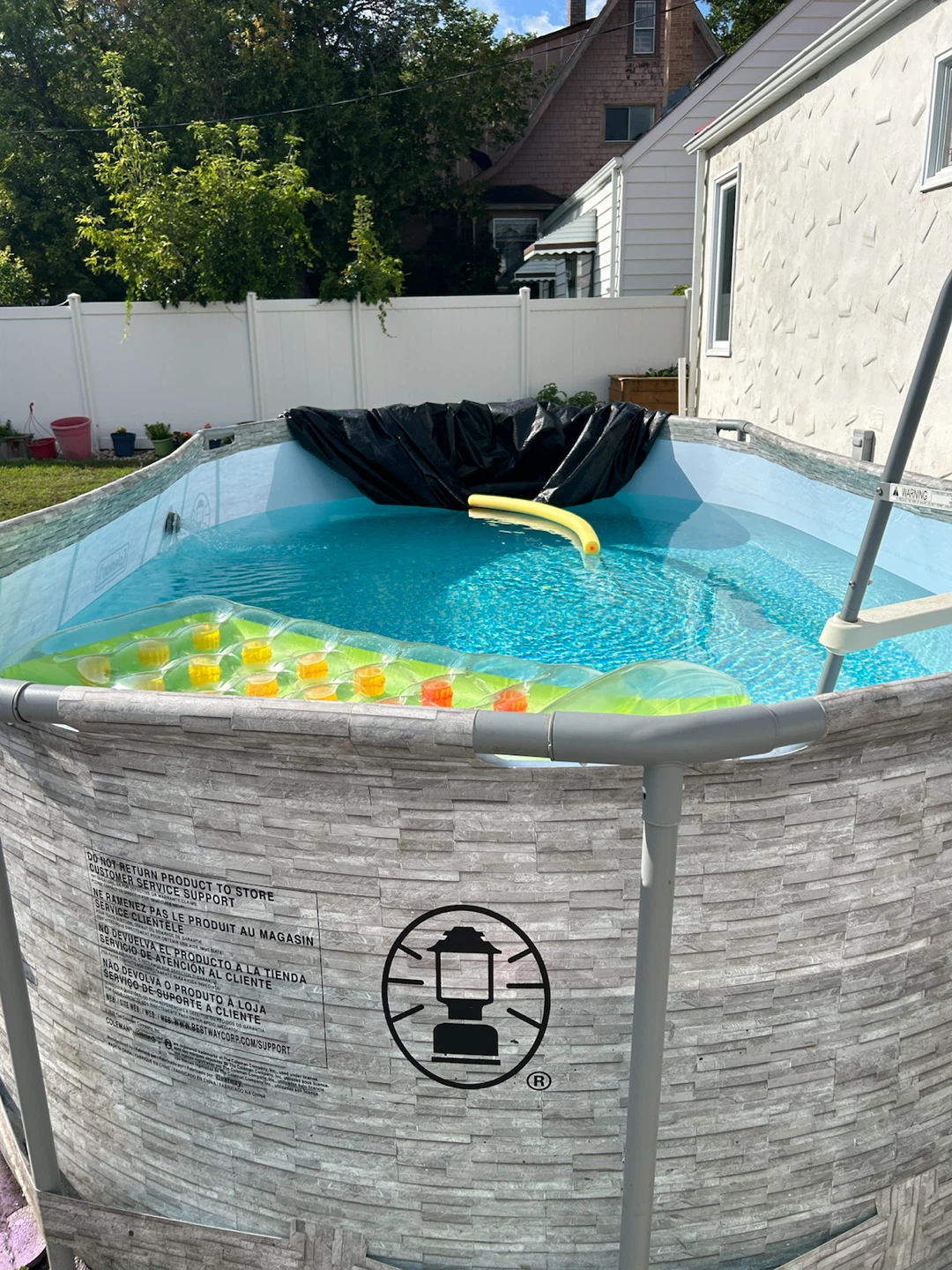 Coleman above ground pool 16x10x4 ft - photo 5