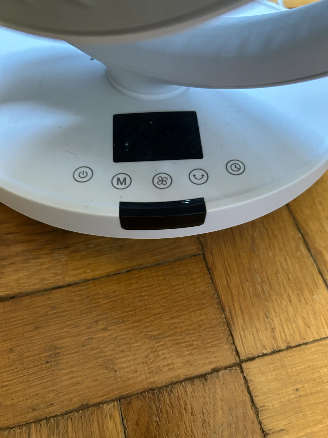 White Desk Fan with 4 Speeds and 4 Modes - photo 3