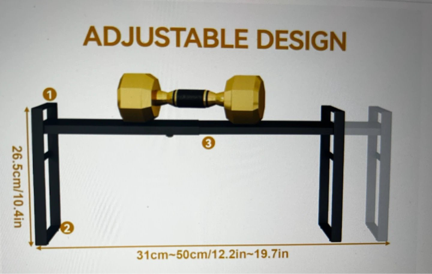 Expandable Rack, Shelf Organizer - photo 3