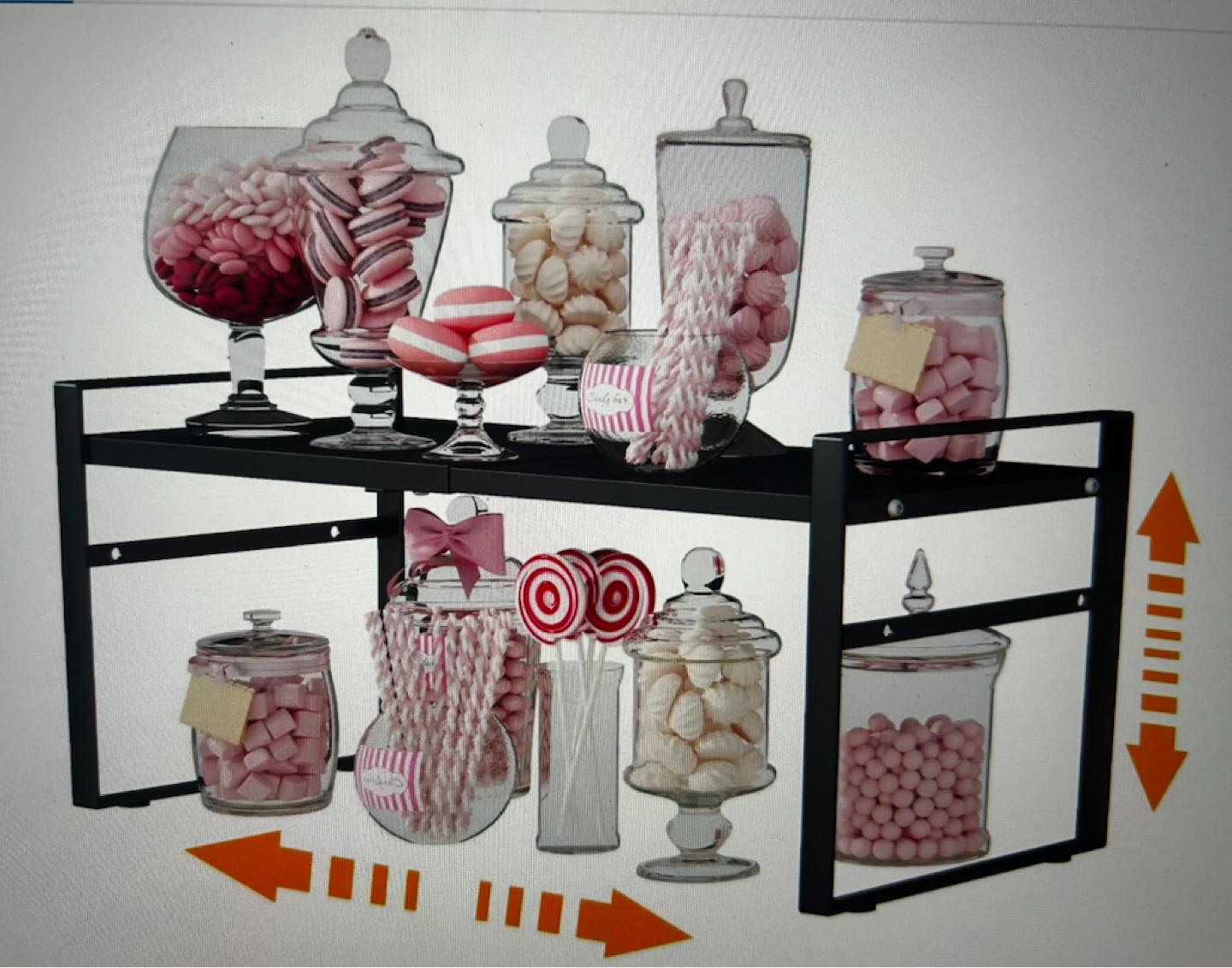 Expandable Rack, Shelf Organizer - photo 4