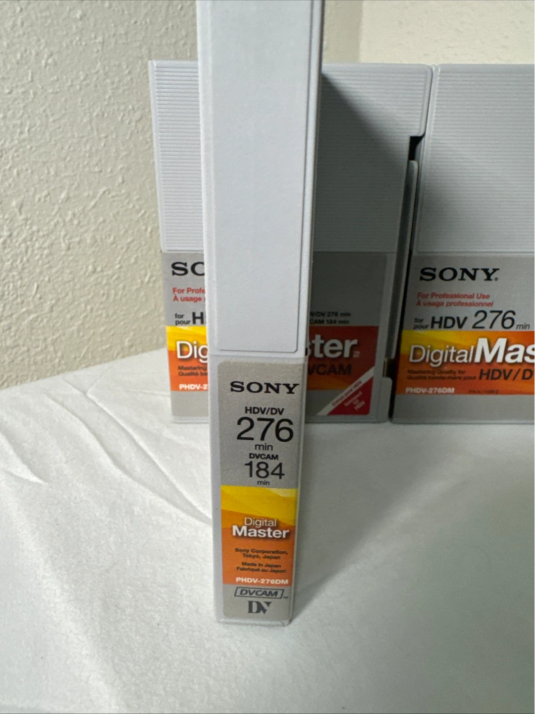 Sony HDV 276 min DigitalMaster HDV/DVCAM Tapes (Lot of 4) - photo 3