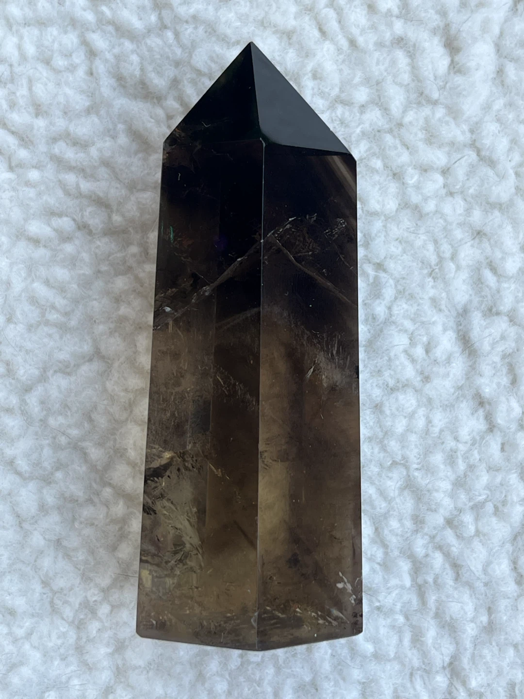 Smoky Citrine Crystal Tower – 4” / 10.7 oz - photo 3