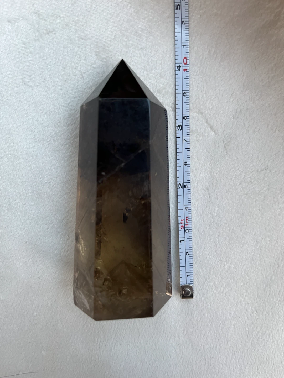 Smoky Citrine Crystal Tower – 4” / 10.7 oz - photo 5