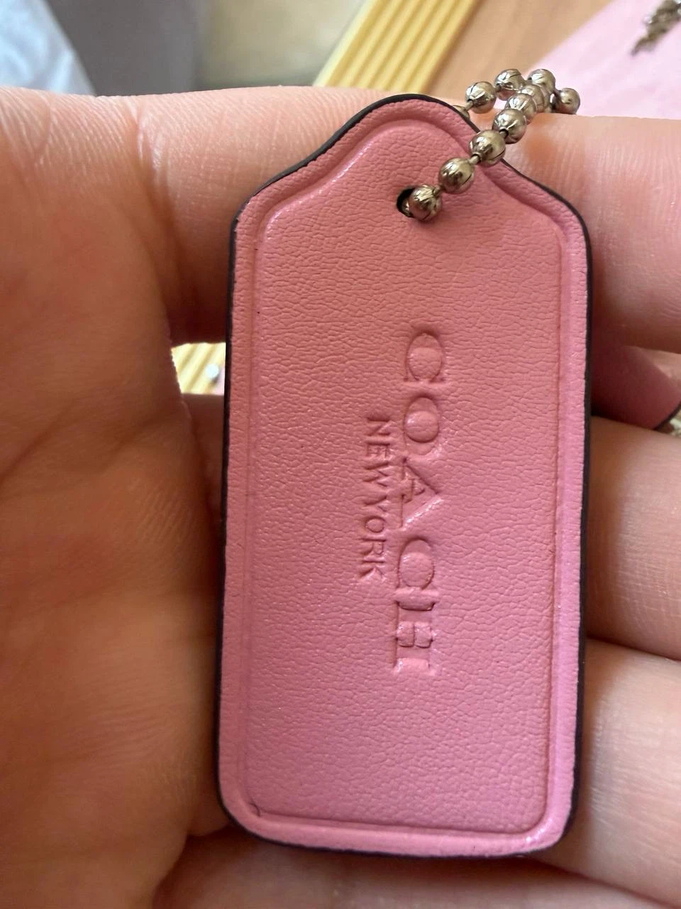 Coach Teri Pink Monogram Shoulder Bag - photo 4