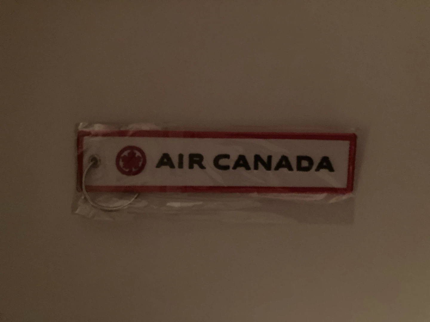 Air Canada "Remove Before Flight" Keychain