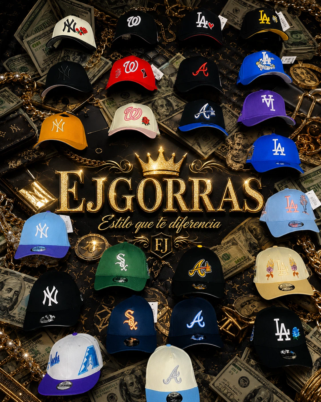 New Era Baseball Caps Assorted Teams and Styles
