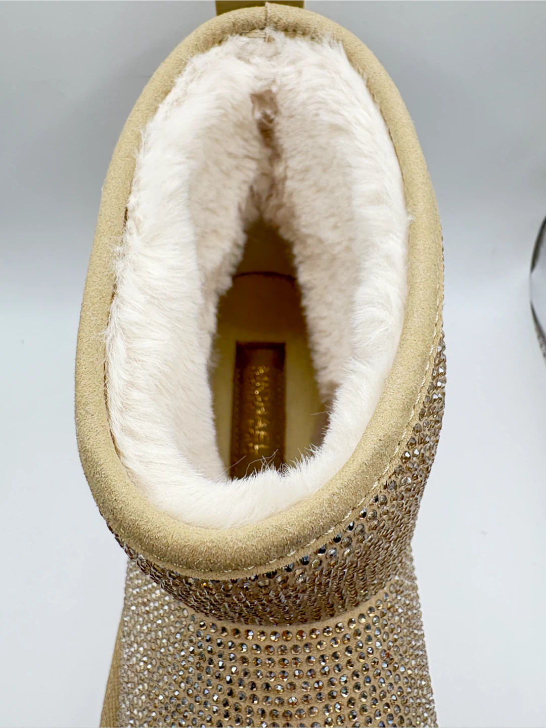 7 - Michael Kors "MK" Logo Rhinestone Booties - photo 3