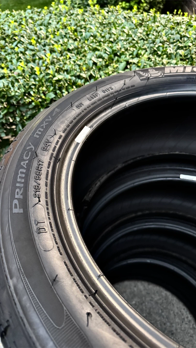 Michelin Primacy MXV4 Tires - Set of 4 - photo 5