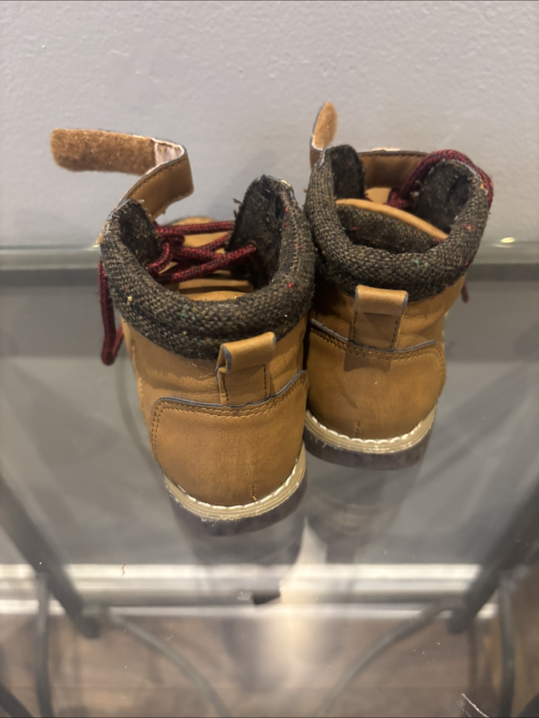 Kids Tan Work Boots 8c - photo 3