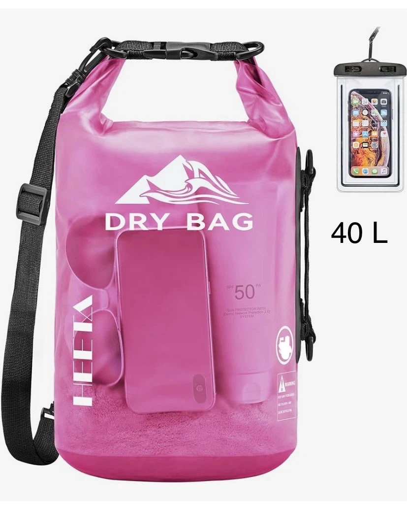 New 40L HEETA Dry Bag Waterproof Backpack