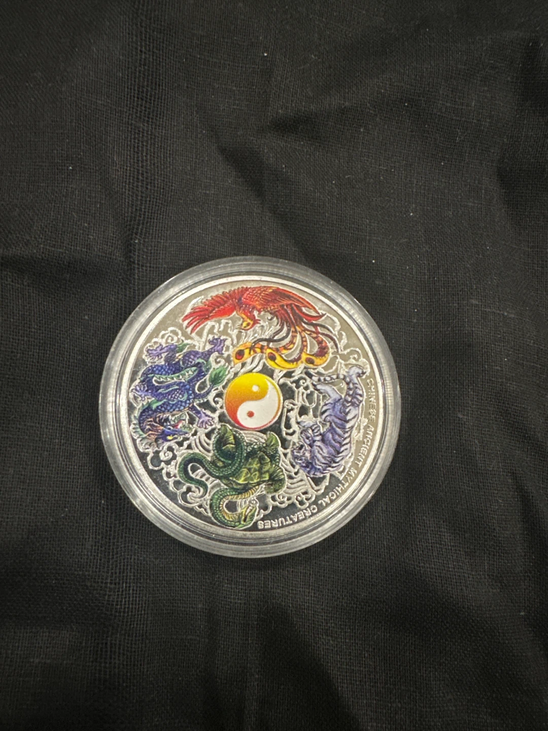 Chinese Magical Creatures Medallion