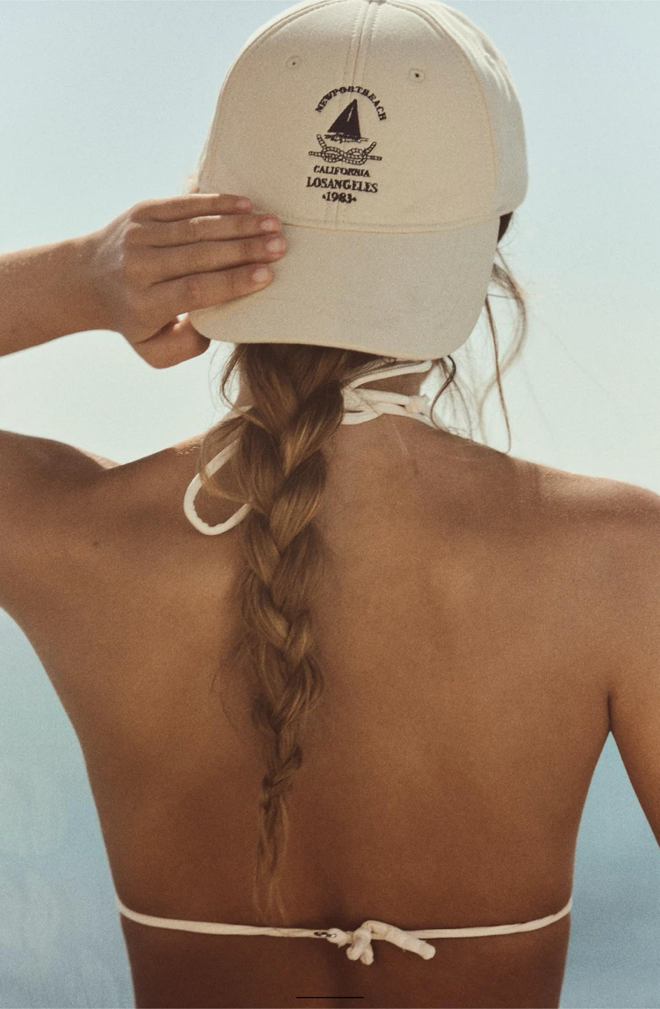 Zara embroidered twill cap - photo 4