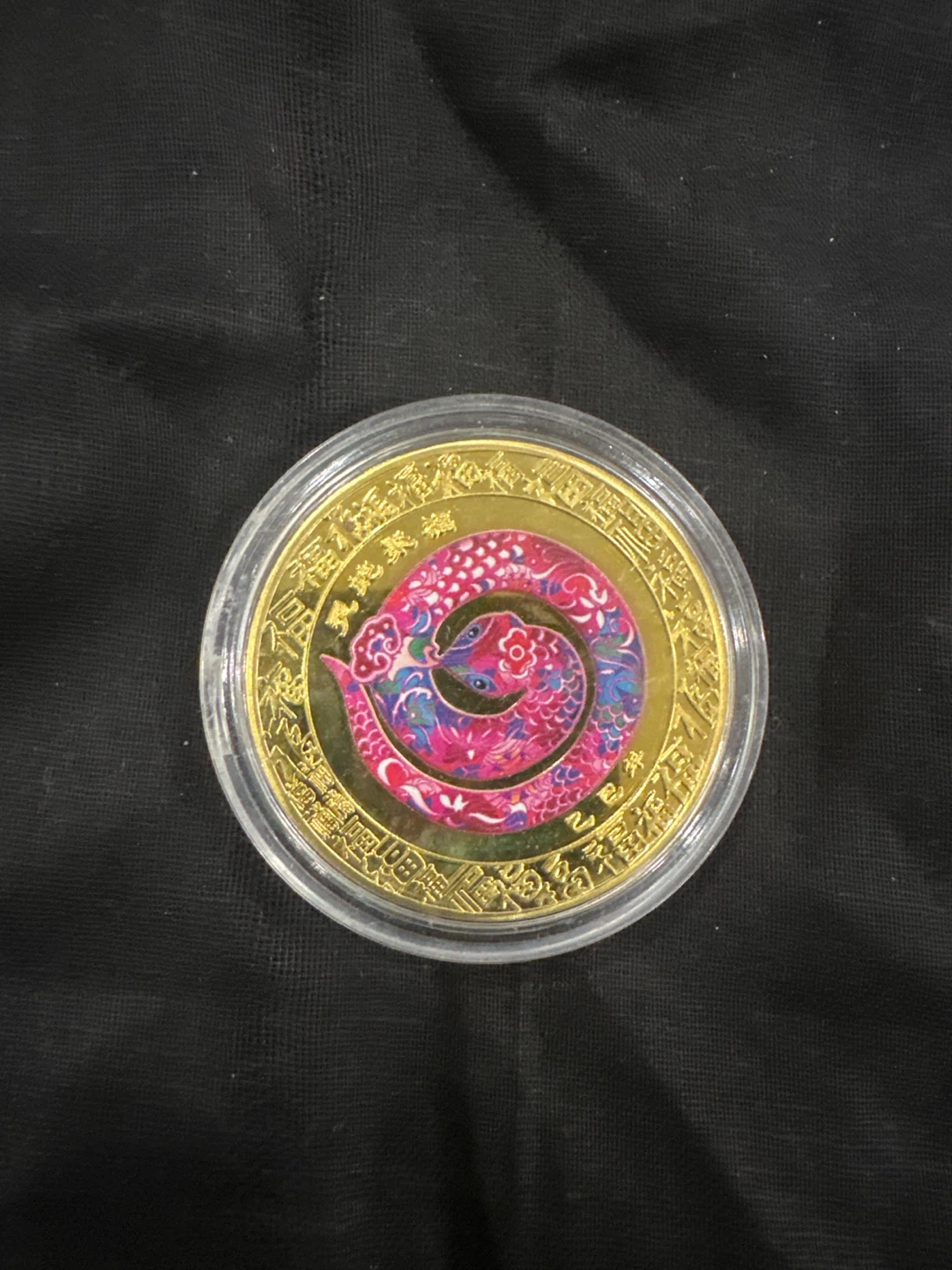 Chinese Zodiac Snake Coin