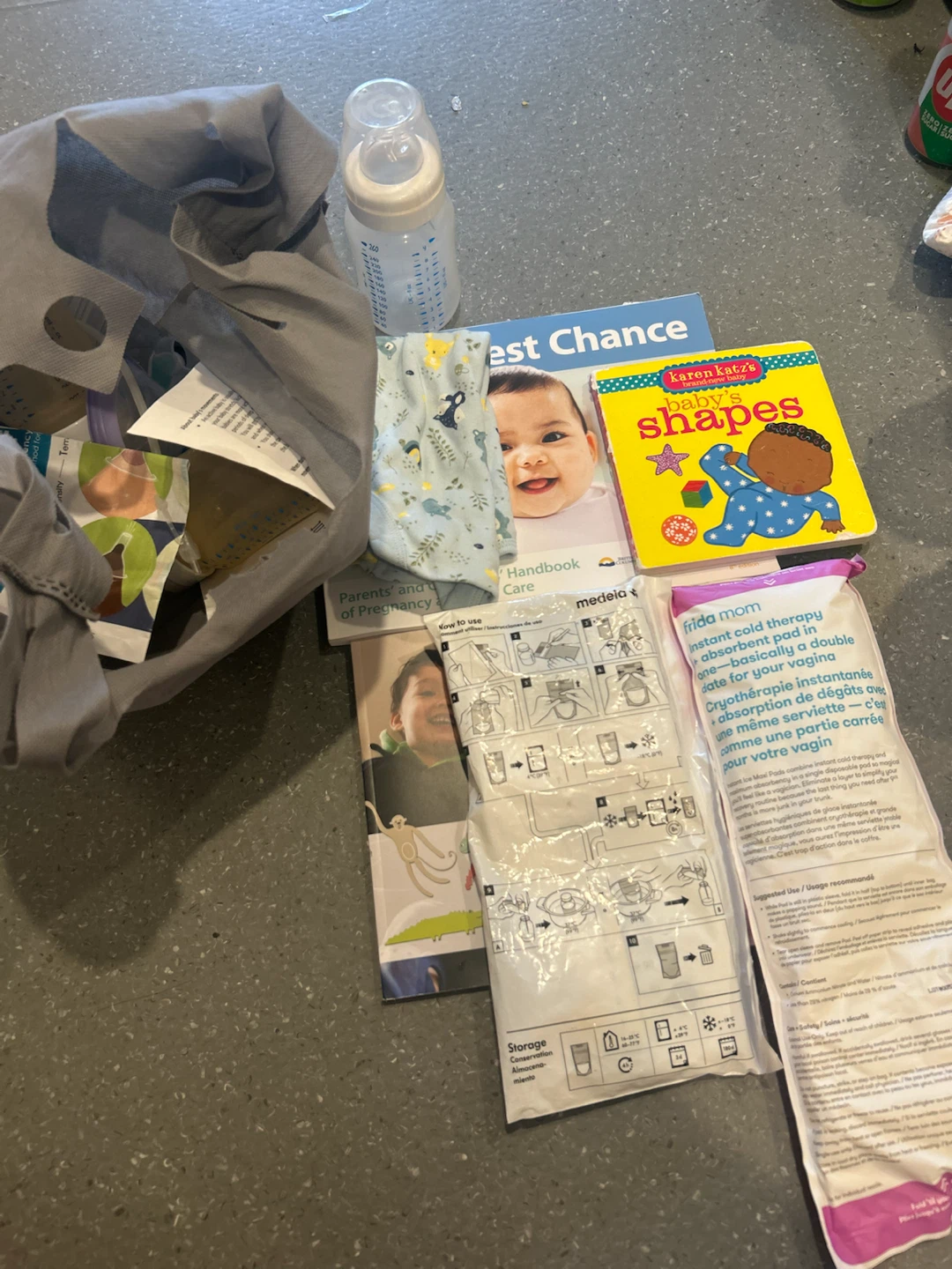Baby Books and Postpartum Care Items