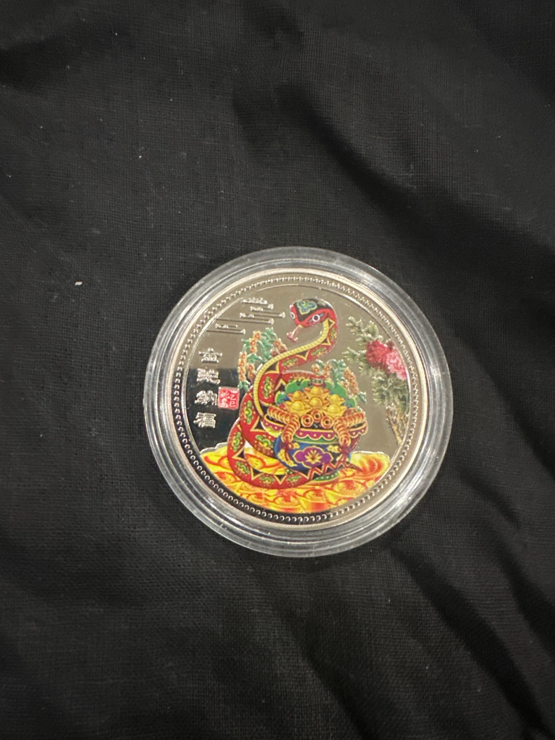 Chinese Zodiac Snake Coin